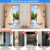 Anti-Theft Doorbell Mount Compatible with Ring Newest 2026 Battery Doorbell/Plus/Pro, No Drill Wireless Video Camera Doorbell Bracket with Rain Cover for Apartment Rental, Not for Security Door