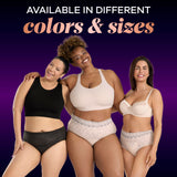Always Discreet Boutique Incontinence and Postpartum Underwear for Women, Maximum Protection, Small/Medium, Rosy, 20 Count