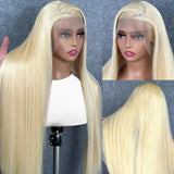 BZN 613 13x6 Lace Front Wig Human Hair 28 Inch 200 Density 613 Lace Front Wig Human Hair Blonde Wig Human Hair Straight Lace Frontal Wig Human Hair Pre Plucked With Baby Hair