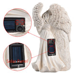 Angel Garden Statues Outdoor Decor, Solar Angel Figurines Lights for Garden Decoration Yard Art Memorial Gifts for Loss of Loved One