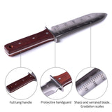 HOKURU Hori Hori Knife Gardening Tool