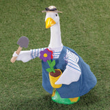 Fox Valley Traders Gaggleville Gardener Goose Outfit, Fits Large 23" H Statue