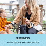 Ancient Nutrition Hydrolyzed Collagen Peptides Powder with Probiotics, Chocolate Multi Collagen Protein for Women and Men with Vitamin C, 40 Servings, Supports Skin and Nails, Gut Health, 16.65oz