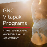 GNC Women's 30+ Vitapak Program | Daily Multivitamins and Minerals | Supports Healthy Bones, Skin, and Stress Relief | 30 Servings