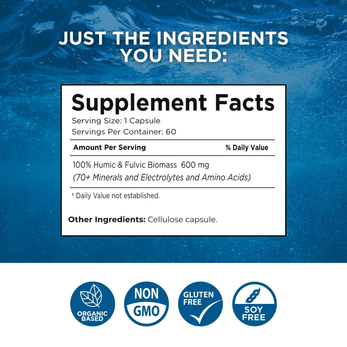 Beam Minerals Complete Multi-Mineral Capsules | Electro-Boost Plant-Based Electrolytes and Micronutrients for Men and Women | Help to Boost Immunity, Support Gut Health and Improve Sleep | 60 Capsules