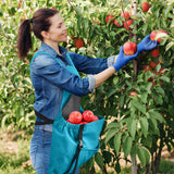 LIBKUR Gardening Apron,Harvest Apron with Multi-pocket for Men Women, Adjustable Cross-Back Straps, Garden Gifts for Mom,Dad