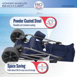Rio Beach Wonder Wheeler Wide Beach Cart