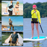 Trahzia Fanny Pack Cooler, Insulated Waist Pack Snack Bag, Portable Hip Pack for Beach, Camping and Hiking, Black