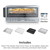 Ninja® Flip Toaster Oven & Air Fryer, Large Capacity, Stainless, SP151