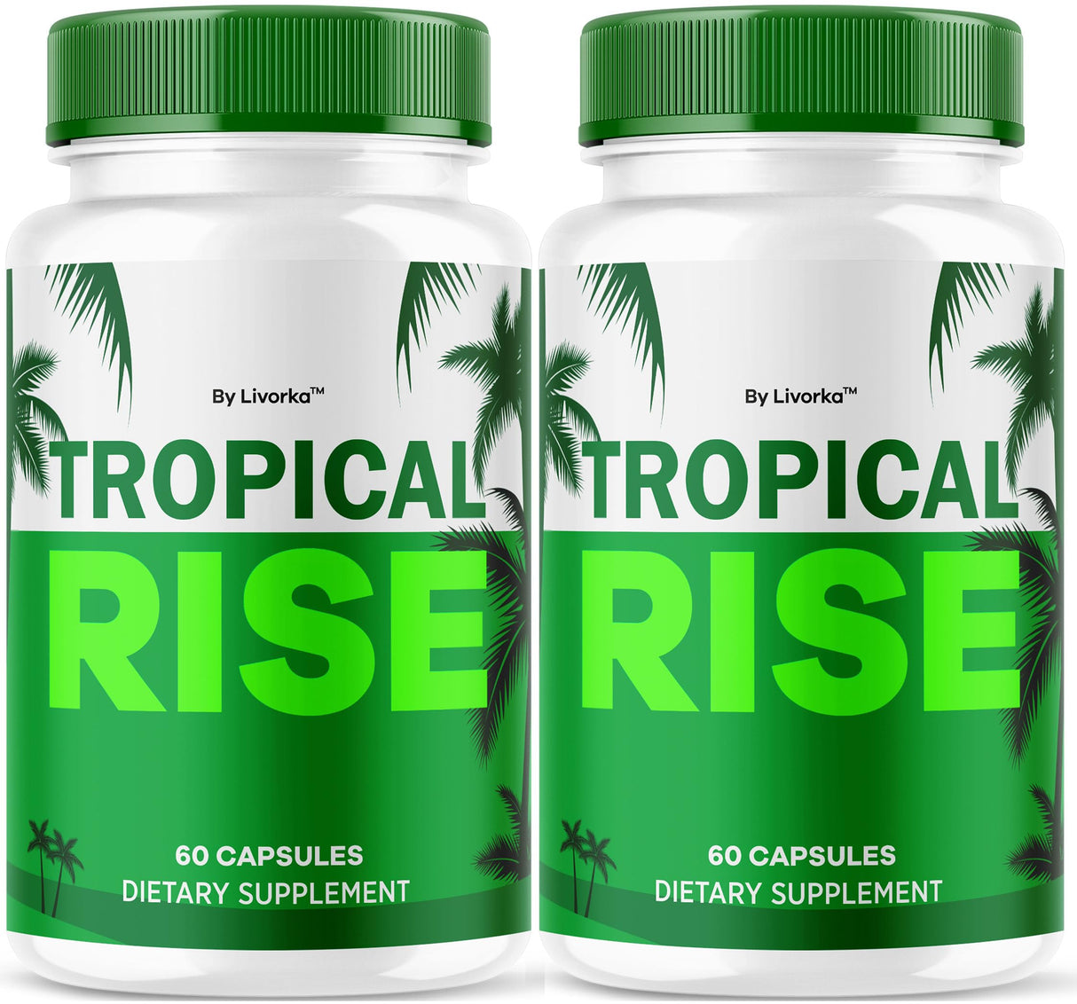 (2 Pack) Tropical Rise for Men Pills - Official TropicalRise Support Capsules All Natural Advanced Formula, Tropicalrise Supplement Pills for Overall Health & Wellness, 120 Capsules for 2 Months