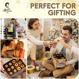 Matilde Vicenzi Venezia Cookie Gift Tin - Italian Pastries & Cookies in Individually Wrapped Trays - Gourmet Gifts For Thanksgiving & Christmas - Assorted Cookies in Italian Design Tin 32.5oz (920g)