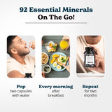 Better Alt Seamoss Capsules- Irish Sea Moss with Black Seed Oil, Ashwagandha & Black Pepper for Stamina, Strength & Endurance- High Potency Sea Moss Supplement - 60 Servings, 120 Capsule