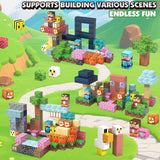 JIMI Magnetic Blocks Building Toys, 150pcs Magnetic Blocks Set STEM Construction Toys for Kids Age 3-8, 1 inch Magnet Blocks Montessori Sensory Stacking Toys Christmas Birthday Present for Boys Girls