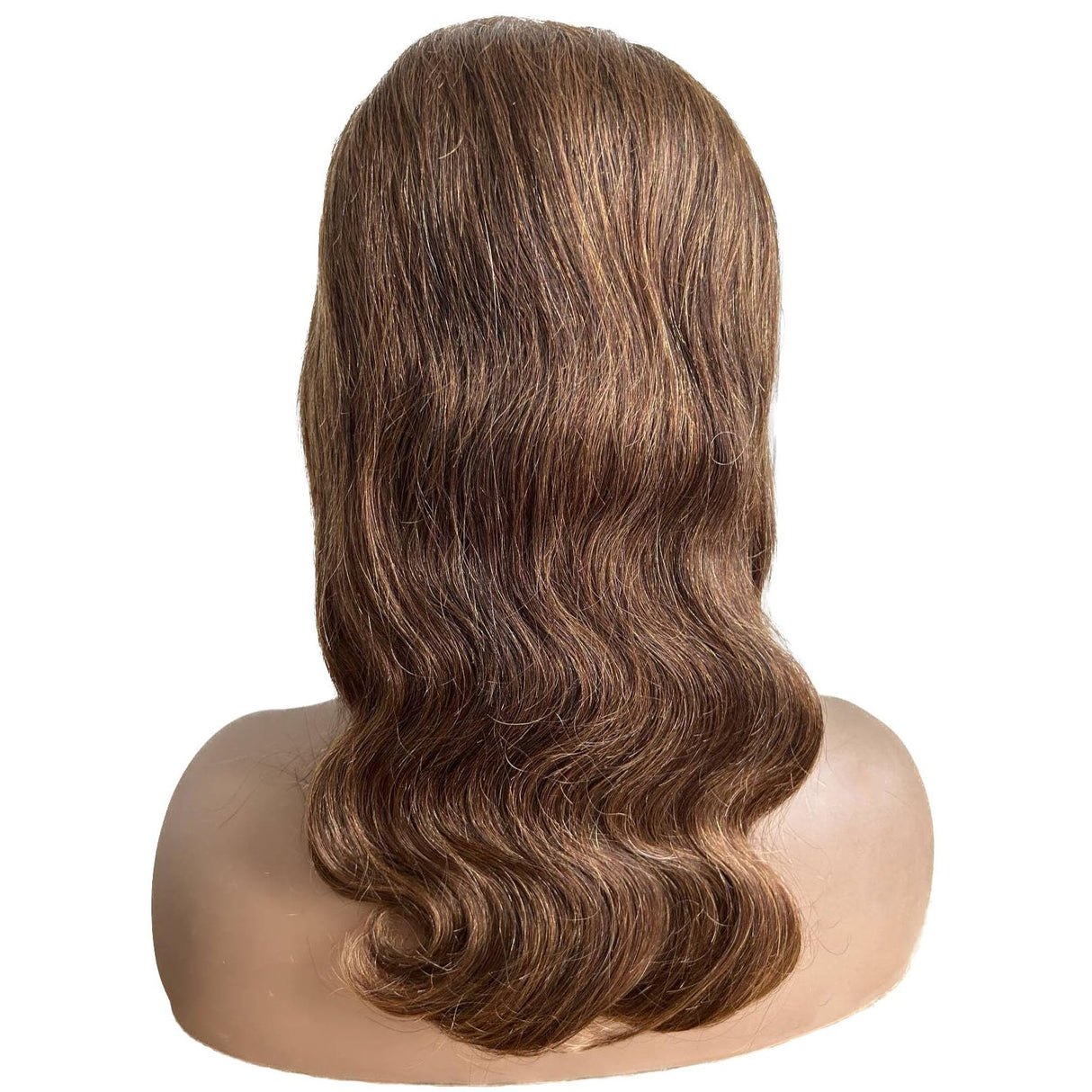 Brown Bob Wig Human Hair 13x4 Frontal Lace Wig 14 Inch Body Wave HD Lace Front Wigs Human Hair Pre Plucked Glueless Bob Wigs for Women (#4 Brown, 14 Inch)