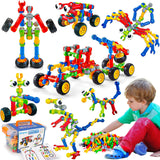 Qirptey Kids STEM Building Toys for 3 4 5 6 7 8+ Year Old Boy Birthday Gift