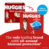 Huggies Little Snugglers Baby Diapers, Size 1, 96 Ct