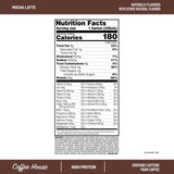 SlimFast Protein Shake, NEW Mocha Latte- 20g Protein, Meal Replacement Shake Ready to Drink, High Protein with Low Carb and Low Sugar, 24 Vitamins and Minerals, 11 Fl Oz (Pack of 12)