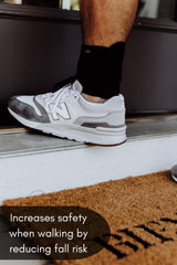 Dosh AFO Foot Drop Brace - Drop Foot Brace for Walking - AFO - Unisex (Black)