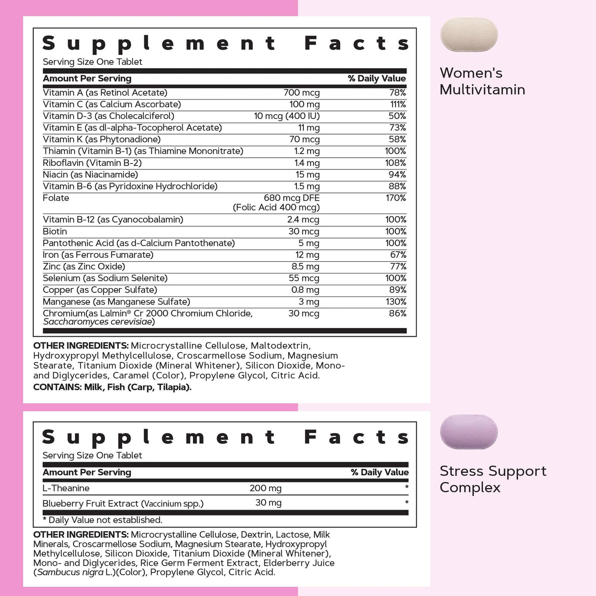 GNC Women's 30+ Vitapak Program | Daily Multivitamins and Minerals | Supports Healthy Bones, Skin, and Stress Relief | 30 Servings