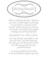 Made As Intended Crystal White Pearl Blessing Bracelet, Regular Size