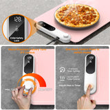 FEPPO Food Warmers for Parties Buffet, Upgrade Size 42"x12", Fast Full-Surface Heating Warming Mat for Food with 6-Hour Timer and 19-Level Customizable Temperature, Roll Up Electric Warming Tray