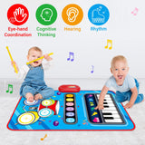 Baby Toys for 1 Year Old: 2 in 1 Baby Musical Mat Toddler Toys Age 1-2