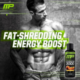 Muscle Pharm L-Carnitine 3000, The Ultimate Liquid L Carnitine Supplement for High-Performance, Supports Metabolism, Hydration & Energy, Zero Sugar/Calories, Peach Nectarine Flavor, 32 Servings