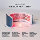 Hairmax LaserBand 82 - Hair Growth and Regrowth Treatment - Restores Natural Hair Cycle - Home-Use Medical Device With Medical Grade Lasers