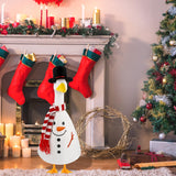 Christmas Goose Outfit Winter Snowman Goose Costume for Outdoor Decor