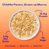 Magic Spoon Cereal, Variety 4-Pack of Cereal - Keto & Low Carb Lifestyles, Gluten & Grain Free, High Protein, 0g Sugar