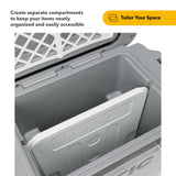 RTIC 22 QT Wheeled Ultra-Light Cooler Freezable Divider Insert Accessories Perfect for Organization, White