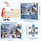 Puzzle Advent Calendar 2026 – 24 Days Christmas Countdown Jigsaw Puzzle