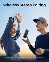 Anker soundcore 2 Portable Bluetooth Speaker, 24-Hour Playtime, IPX7