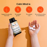 I’m Nutrients Calm Mind | Saffron Supplements for Kids | Nervous System Support | Kids Magnesium | Vitamin B6 | Zinc | Naturally Flavored | No Artificial Ingredients | 60 Chewable Tablets