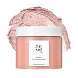 Beauty of Joseon Red Bean Pore Refreshing Mask Mud Cream Hydrating Wash Off Pack, Pore Cleansing Exfoliator, Korean Skin Care for Men and Women 140ml, 4.73 fl.oz