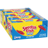 SWEDISH FISH Mini Soft & Chewy Gummy Candy, Bulk Candy, 24-2 oz Bags