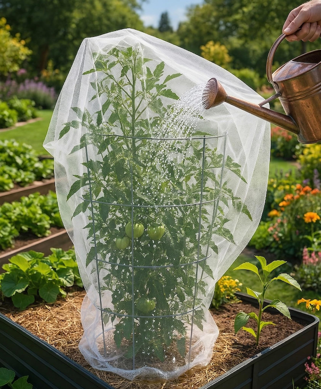 Fruit Tree Protection Bags 4.5x6 FT | Pack of 4 Garden & Insect Netting