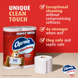 Charmin Ultra Strong Clean Touch Toilet Paper, 30 Family Mega Rolls = 150 Regular Rolls