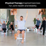 Yoga Vitality - Chair Yoga For Seniors, Older Adults, and Absolute Beginners | Made For Healthy Aging, Improved Mobility, Joint Health, Balance, Pain Relief, and Injury Prevention | 4 Levels