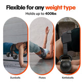 Exercise Hip Thrust Belt – Portable & Adjustable Glute Training Belt for Hip Thrusts, Squats & Glute Activation | Supports Dumbbells & Kettlebells for Gym & Home Workouts