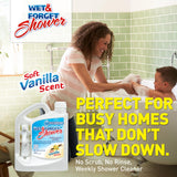Wet & Forget Shower Cleaner Weekly Application Requires No Scrubbing, Bleach-Free Formula, Ready to Use, Vanilla Scent, 64 Fluid Ounces 2 Pack