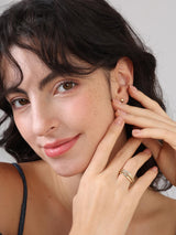 Pearich 14K Gold Filled Rings for Women, Gold Stackable Ring