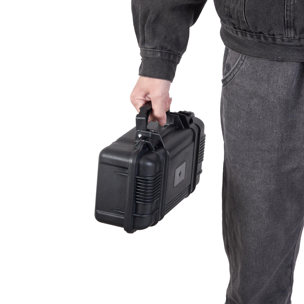 CHBAYI Waterproof Hard Storage Case Compatible with Canon EOS Rebel T7 DSLR Camera with EF18-55mm + EF 75-300mm Lens, Camera Protective Waterproof case with Foam (Camera/18-55mm Lens case)