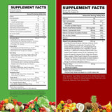 VITINITY Made with Real Fruit-Real Veggie Gummies-Superfood Vegetable Vitamin Supplement for Women,Men,Kids-Blend of Fruit and Greens for Daily Health.Fruits and Vegetables Supplements (30-Day Supply)