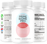 (3 Pack) Prime Biome Pro Gummies - Prime Biome Gummies Pro for Skin & Gut Support, Primebiome Pro Reviews - Supplement Gummy All Natural Vitamin Advanced Formula, 180 Gummies for 3 Months