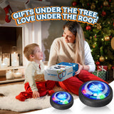 Nazano 3-in-1 Hover Soccer Ball, Kids Toddler Hockey Set with LED Lights,Indoor Outdoor Toys for Kids, Soccer Gift for Boys 6-8 8-12, Birthday,Kids, Boys Girls Age 6, 7, 8, 9, 10, 11, 12