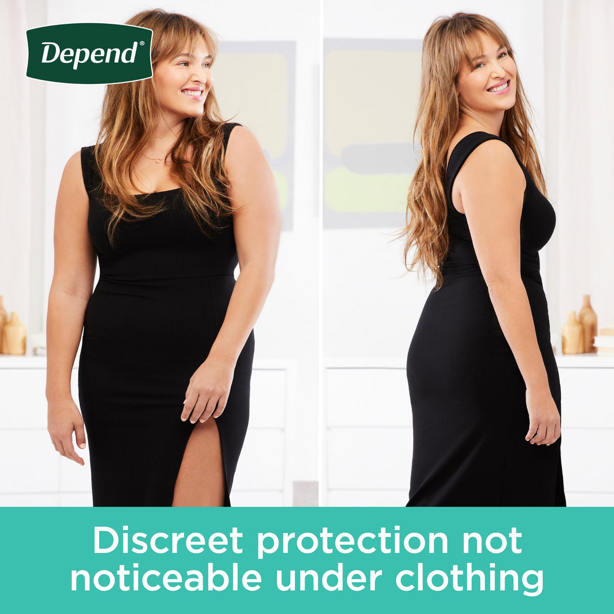 Depend Fresh Protection Adult Diapers, Incontinence & Postpartum Bladder Leak Underwear for Women, Disposable, Maximum, Extra-Extra-Large, Blush, 22 Count, Packaging May Vary