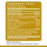 Premier Research Labs Nucleo Immune - Beta Glucan Supplements, Beta Glucans, Phytochemicals, Prickly Pear, Fiber, Immune Support - 90 Capsules