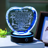 YWHL Gifts for Wife I Love You Gift Idea for Wedding Anniversary & Birthday