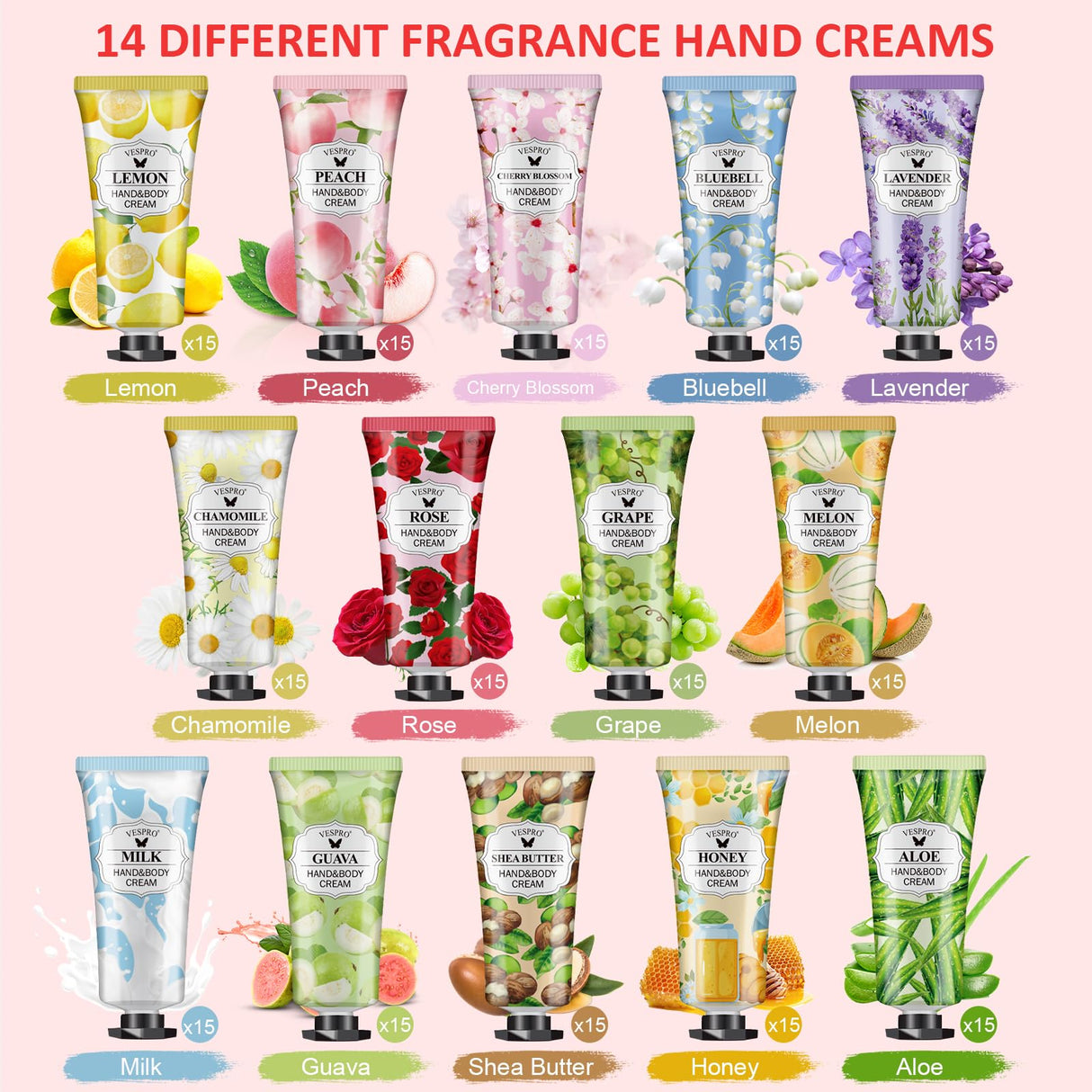 210 Pack Moisturizing Hand Cream Gifts Set For Women,Mothers Day Gifts for Mom, Hand Lotion Travel Size for Dry Cracked Hands, Bulk Fragrance Hand Lotion for Teacher Appreciation Gifts and Nurse Gifts